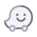 Waze Icon Free Png Icon Download (silver, white, black, gray, lavender)