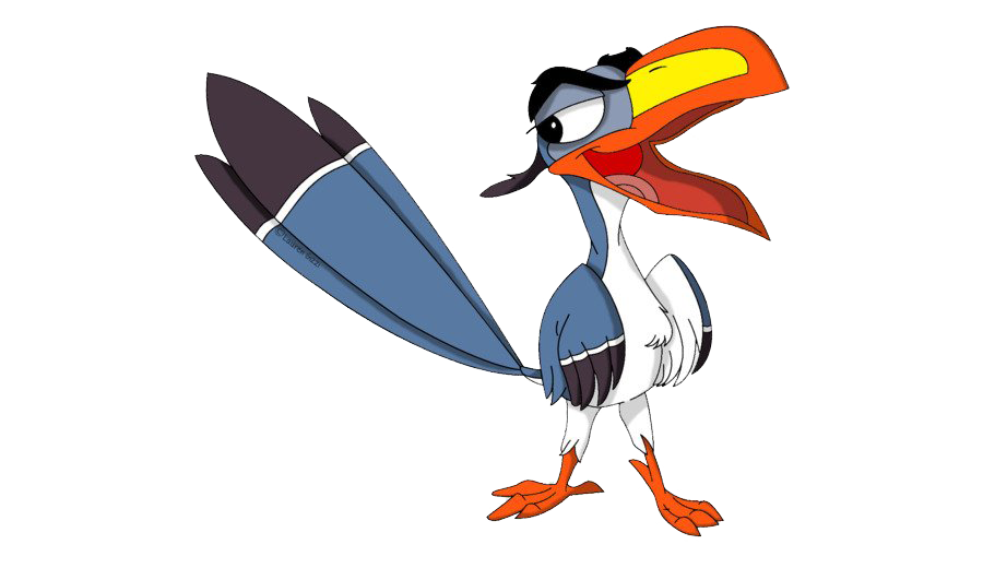 Zazu Png Image (indigo, lavender, white, gray)