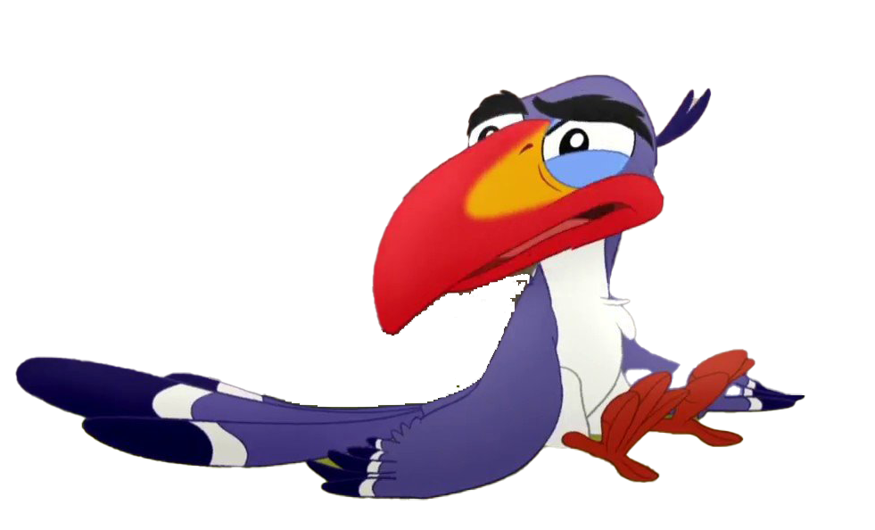 Zazu Png Photo (black, indigo, white)