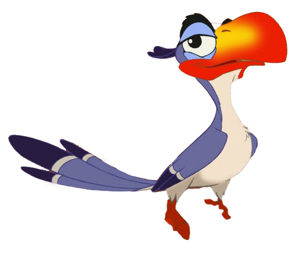 Zazu Png Transparent Image (red, white, beige, indigo, gray)