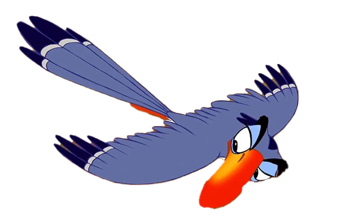 Zazu Png Transparent (red, white, gray)