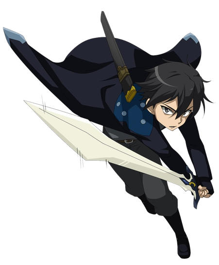 Kazuto Kirigaya Kirito Png Transparent Image (beige, indigo, black)