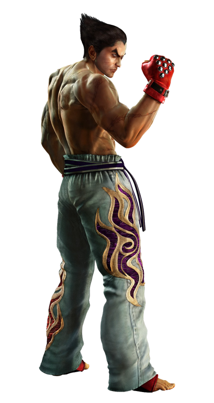 Kazuya Mishima Png File (black)