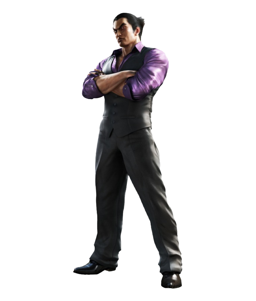 Kazuya Mishima Png Photos (black, white)