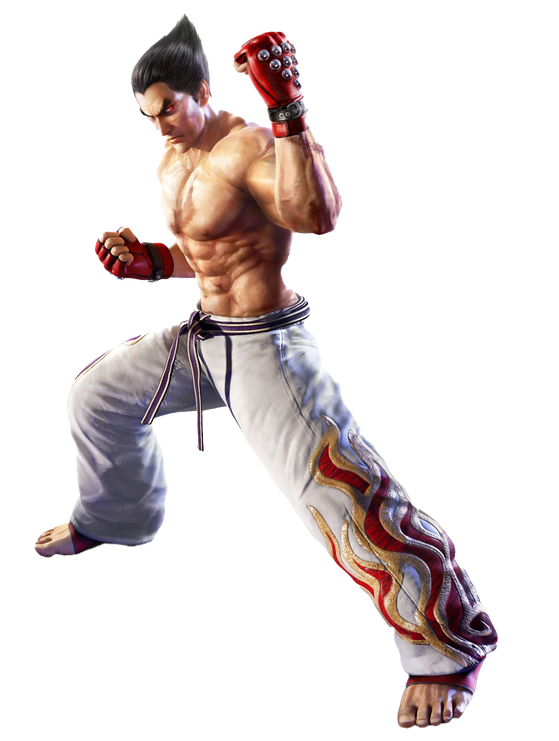 Kazuya Mishima Png Pic (silver, black)