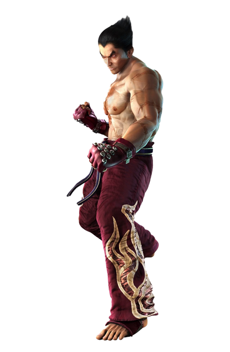 Kazuya Mishima Png Transparent Image (black)