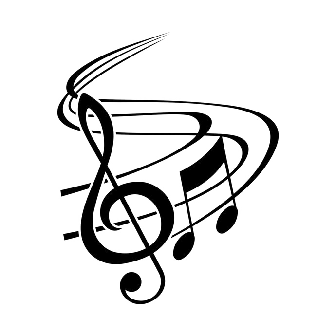 Jazz Background Png (black, white)