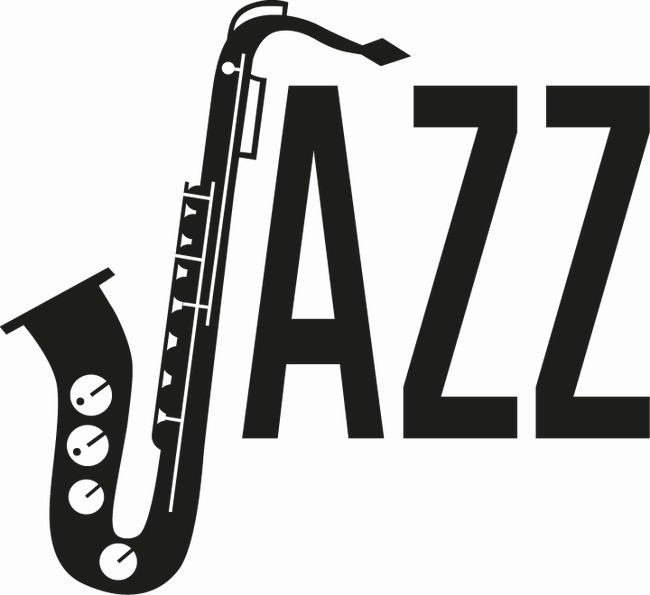 Jazz Music Logo Png Picture (black, white)