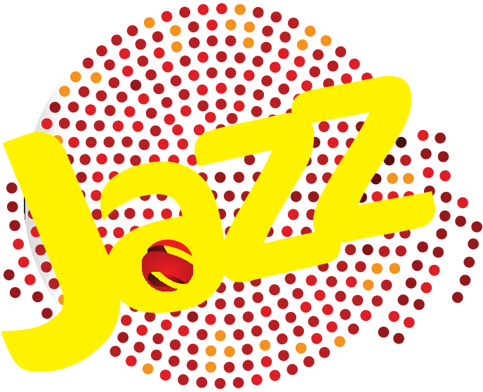 Jazz Music Logo Transparent (white, yellow)