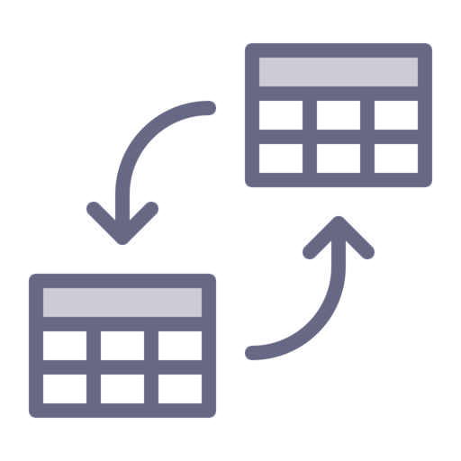 Db Tables Swap Free Png Icon Download (silver, white, black, gray)