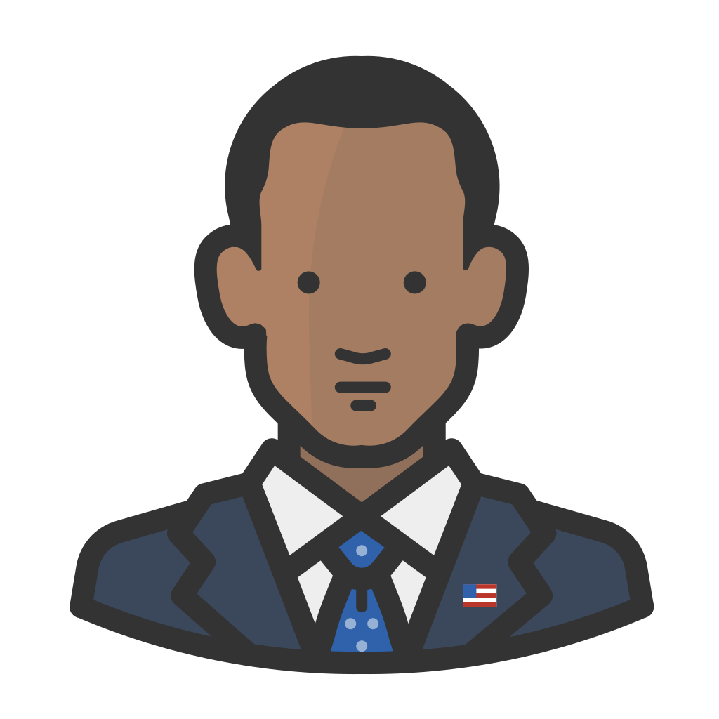 Obama Png Pic (indigo, gray, black)