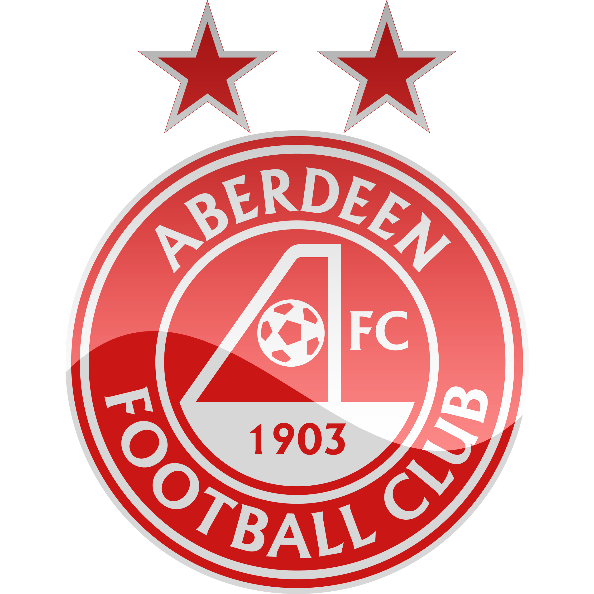 Aberdeen F.C Png Clipart (salmon, red, white, silver)