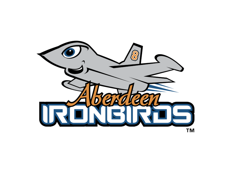 Aberdeen Ironbirds Png File (white, black, silver)