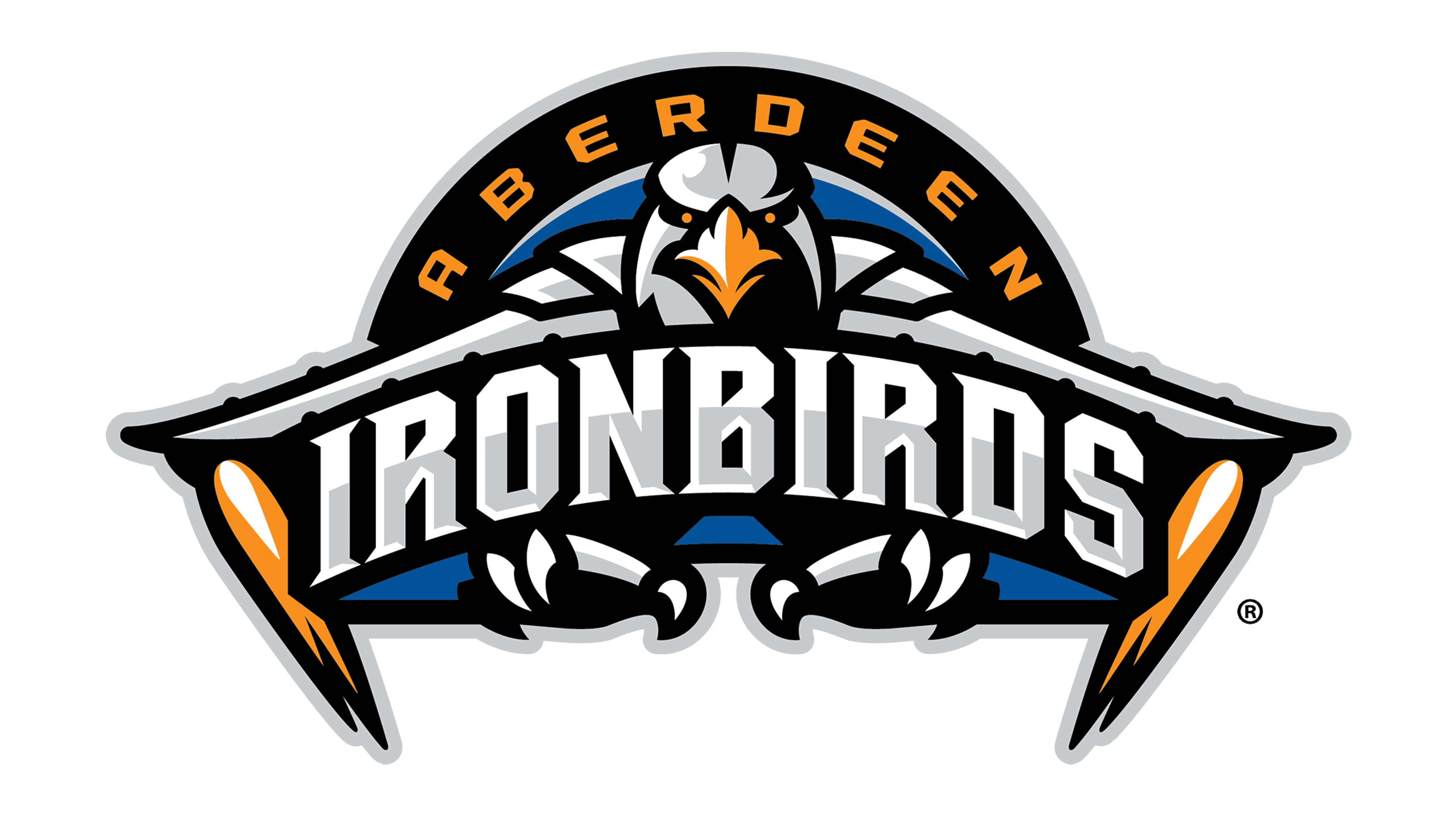 Aberdeen Ironbirds Png Image (white, black, gray)