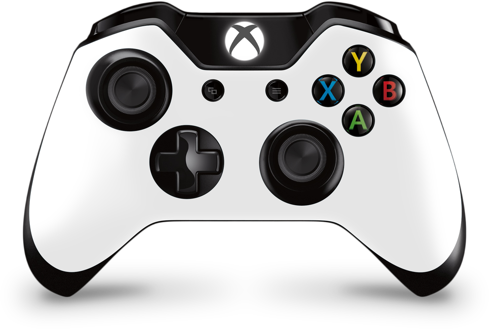 Xbox Remote Controller Transparent Png (black, lavender, white)