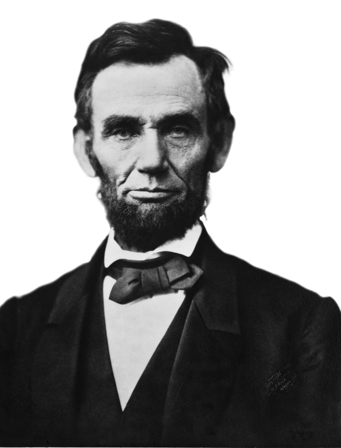 Abraham Lincoln Background Png (black)