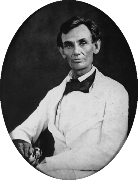 Abraham Lincoln Transparent Png (black)