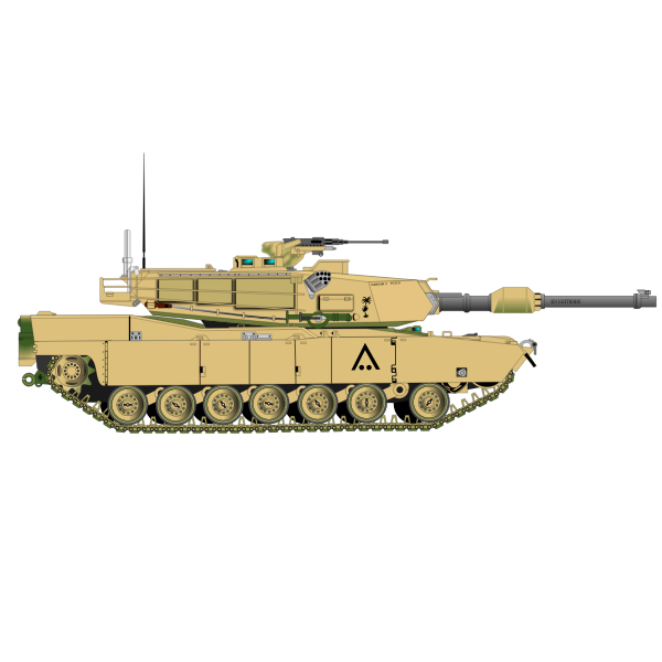 Abrams Tank Png Free Image (black, salmon, silver)