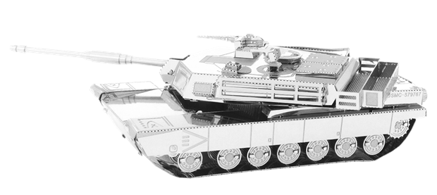 Abrams Tank Png Image (black, lavender, white, silver)