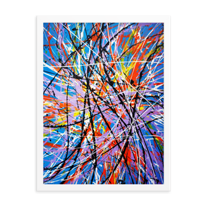 Abstract Expressionism Png Photo (indigo, white, silver, black, gray)