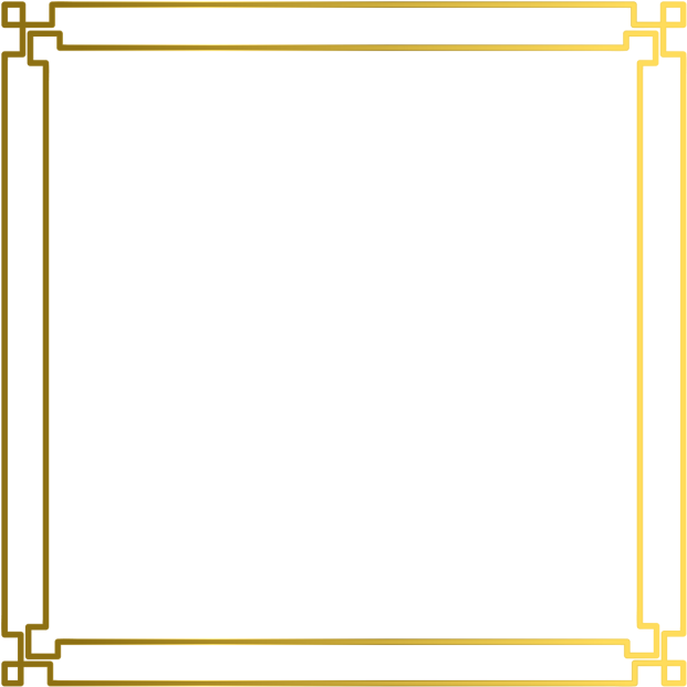 Abstract Gold Frame Png Image (gold, black, chocolate, olive)