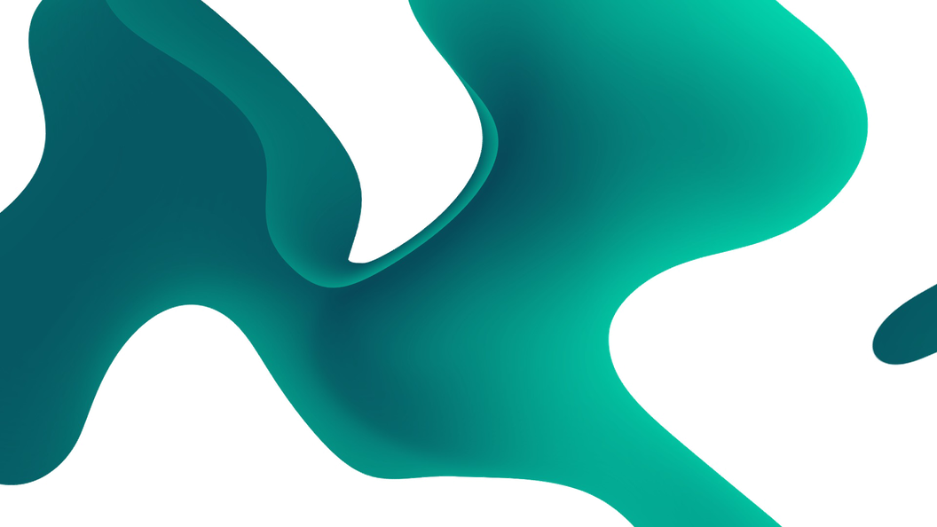 Abstract Shape Png File (teal, black)