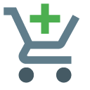 Ic Add Shopping Cart Free Transparent Png Icon Download (gray, black, indigo)