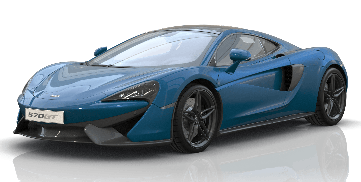 Mclaren 570Gt Png Pic (gray, black)