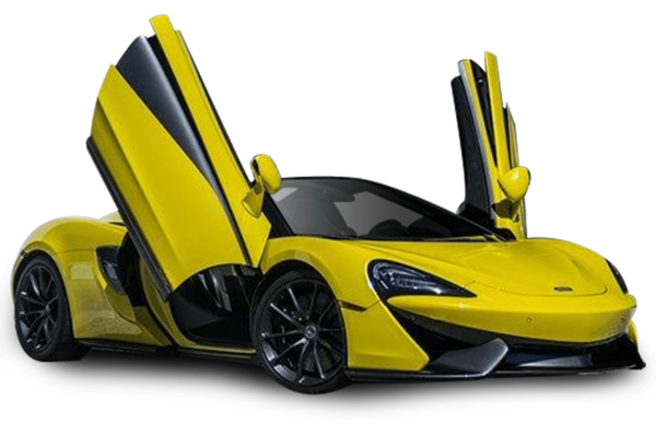 Mclaren 600Lt Spider Png (black)