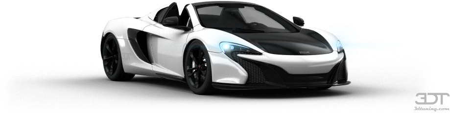 Mclaren 650S Png Transparent (white, black)