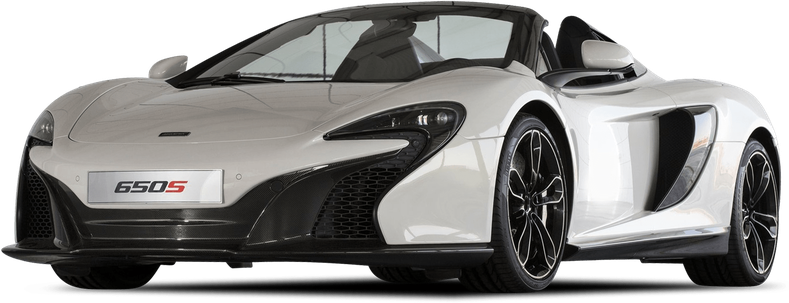 Mclaren 650S Png (silver, black)