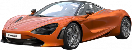 Mclaren 720S Png File (black)