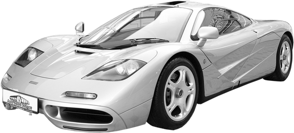 Mclaren F1 Png (gray, lavender, black)