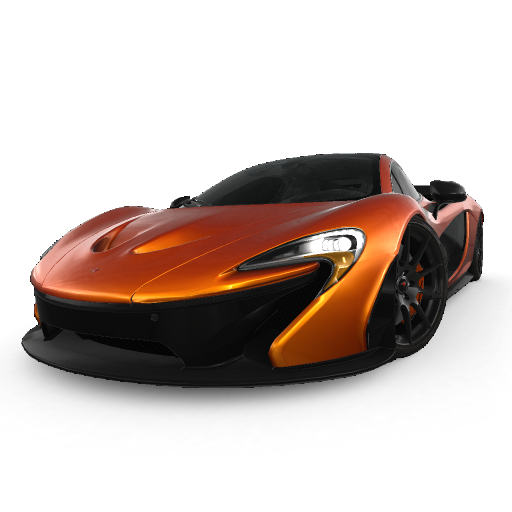 Mclaren P1 Png Pic (black)