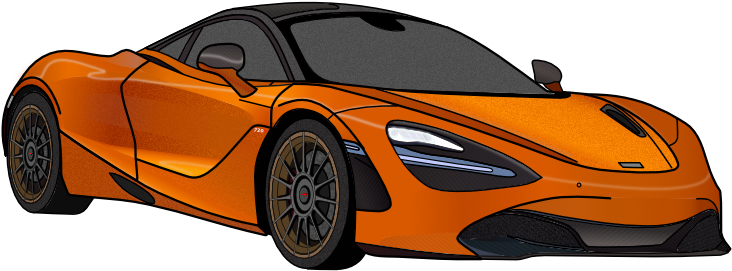 Mclaren Png Photos (gray, chocolate, black, orange)