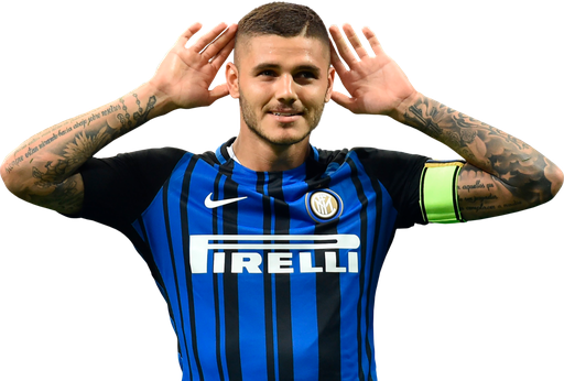 Icardi Png Isolated Pic (black)