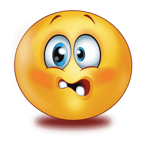 Scared Emoji Png Picture (white, orange, maroon, chocolate, gray)