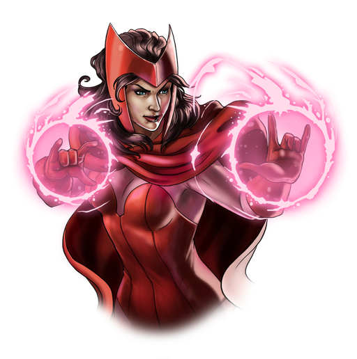 Scarlet Witch Png Image (black, violet)