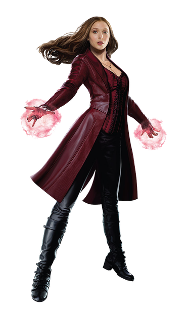 Scarlet Witch Png Transparent Picture (black)