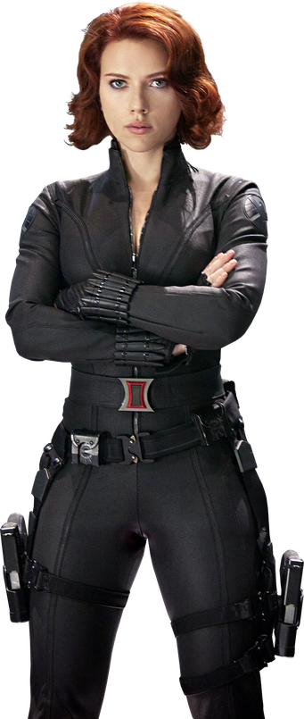 Scarlett Johansson Png Free Download (black)