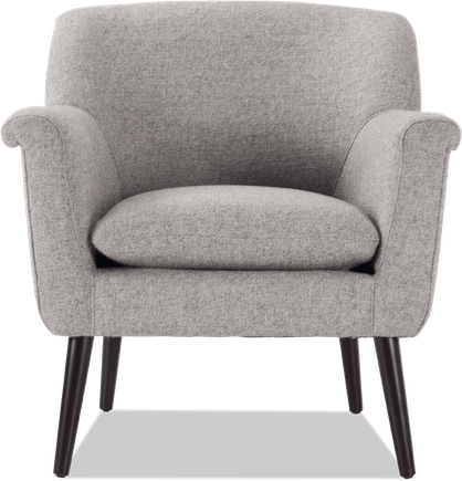 Accent Chair Png Isolated Image (black, gray, silver)