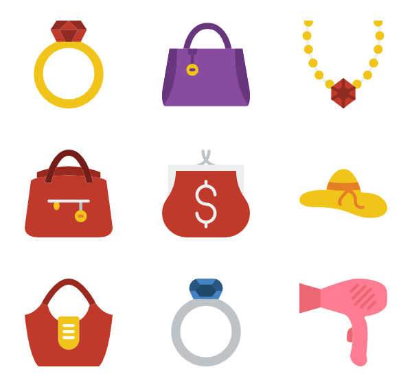 Accessories Png (black, maroon, salmon, gray, chocolate)