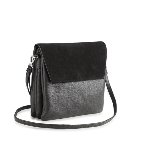 Accordion Handbag Png Image (black)