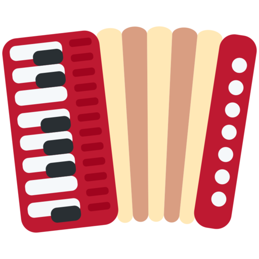 Accordion Free Transparent Png Icon Download (maroon, beige, salmon, black, white)