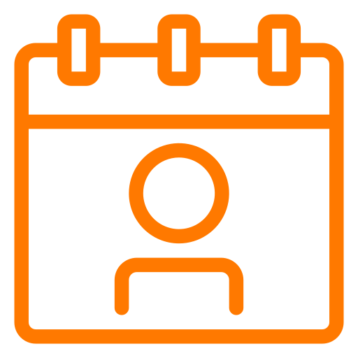 Account Profile Users People Meeting Icon Free Transparent Png Icon Download (orange, chocolate, black)