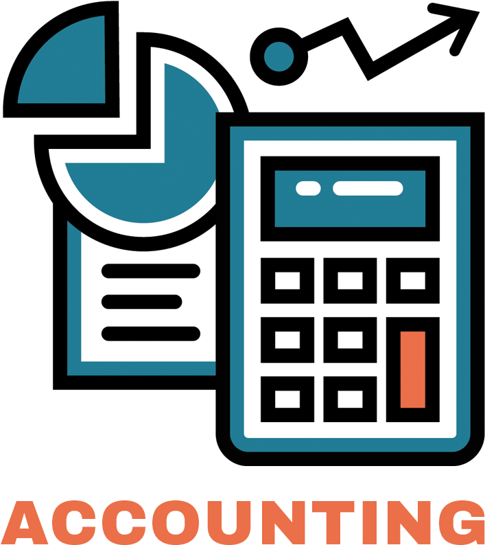 Accountant Png Isolated File (white, black, teal)