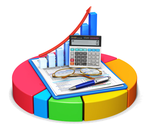 Accountant Png Pic (salmon, orange, lime, black)