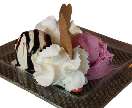 Ice Cream Sundae Png Picture (black)