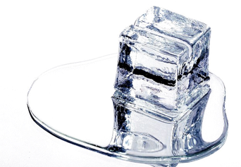 Ice Cube Transparent Png (white, black)