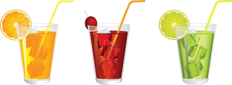 Ice Drink Png File (white, lavender)